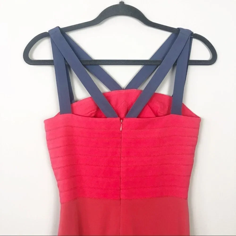 BCBGENERATION | Red Bustier Dress Strappy Small